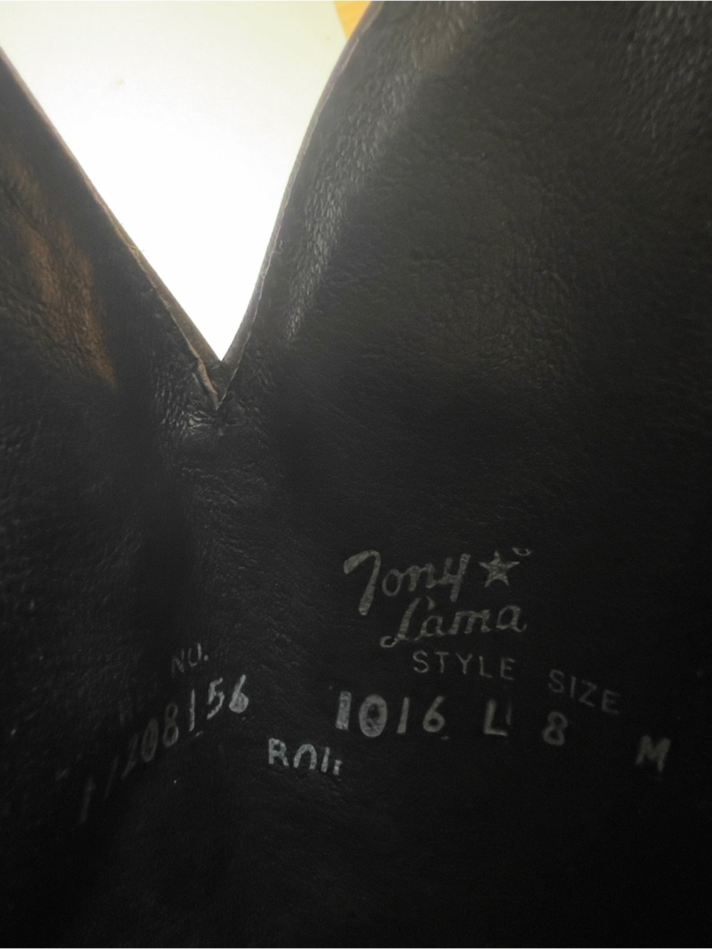 Vintage Tony Lama Women’s Western/ Cowgirl Boots- SIZE 8M - Picture 9 of 10